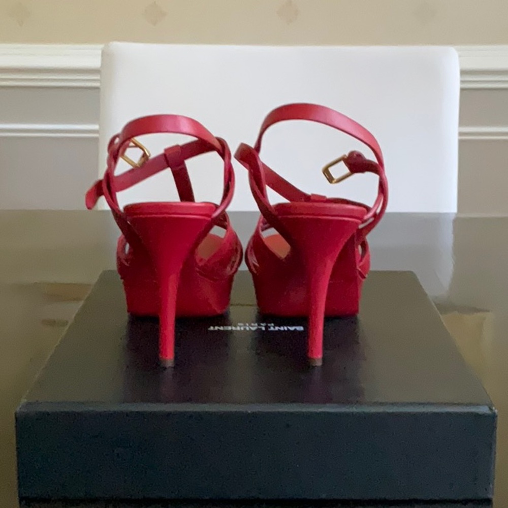Saint Laurent Tribute Platform Sandals | 8 US | 38 EU - Picture 4 of 4